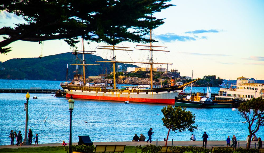 View of San Francisco Maritime National Historical Park