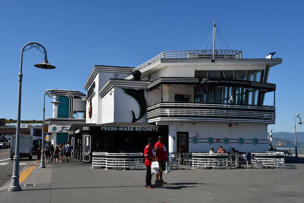 Facade of Franciscan Crab Restaurant