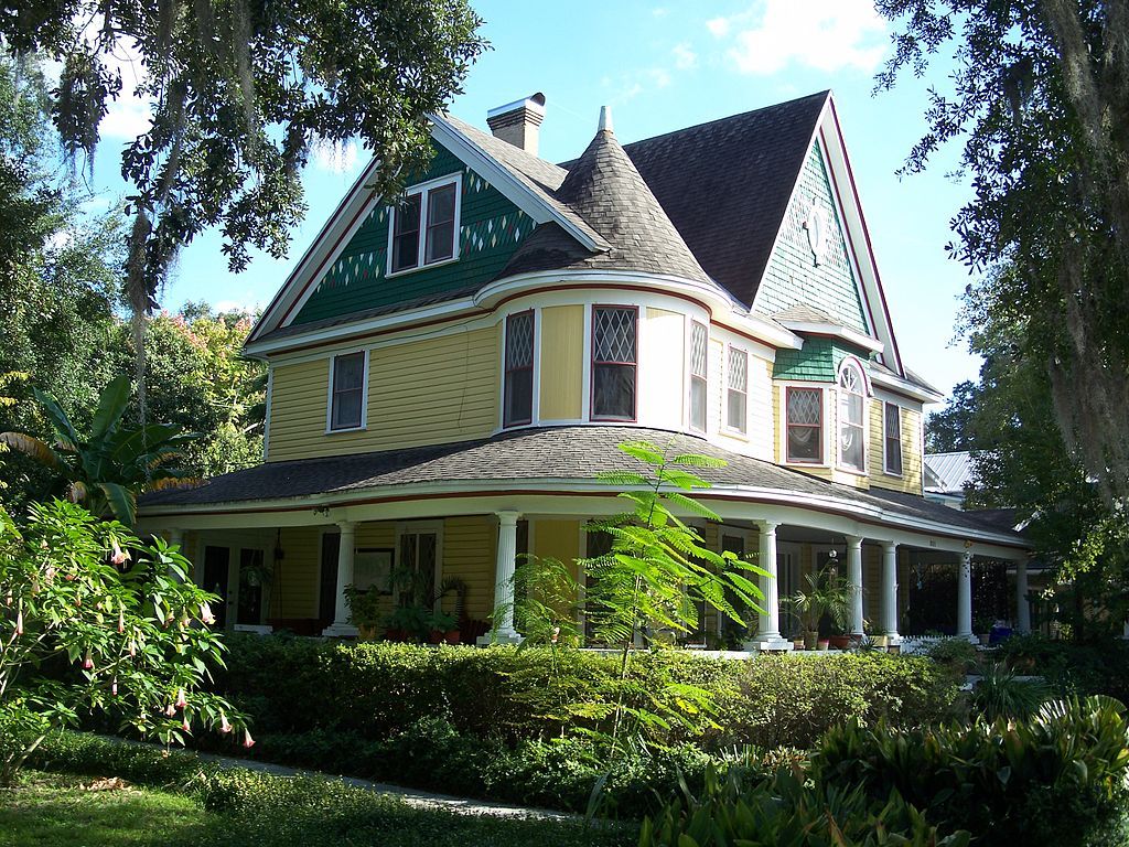 Exterior of Thigpen house at Sanford Residential Historic District