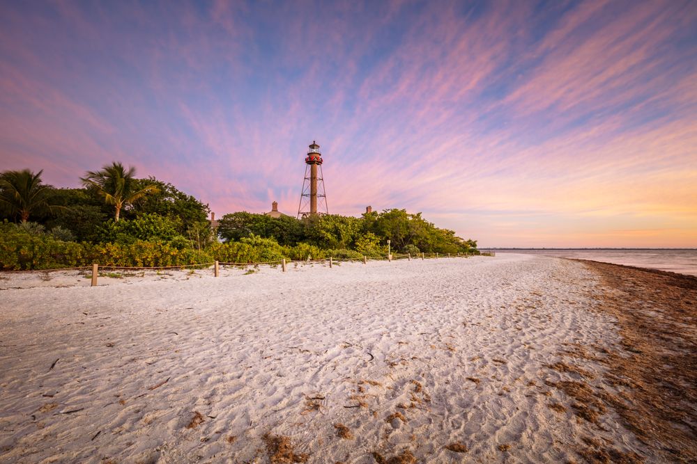 View of Sanibel Island Lighthouse