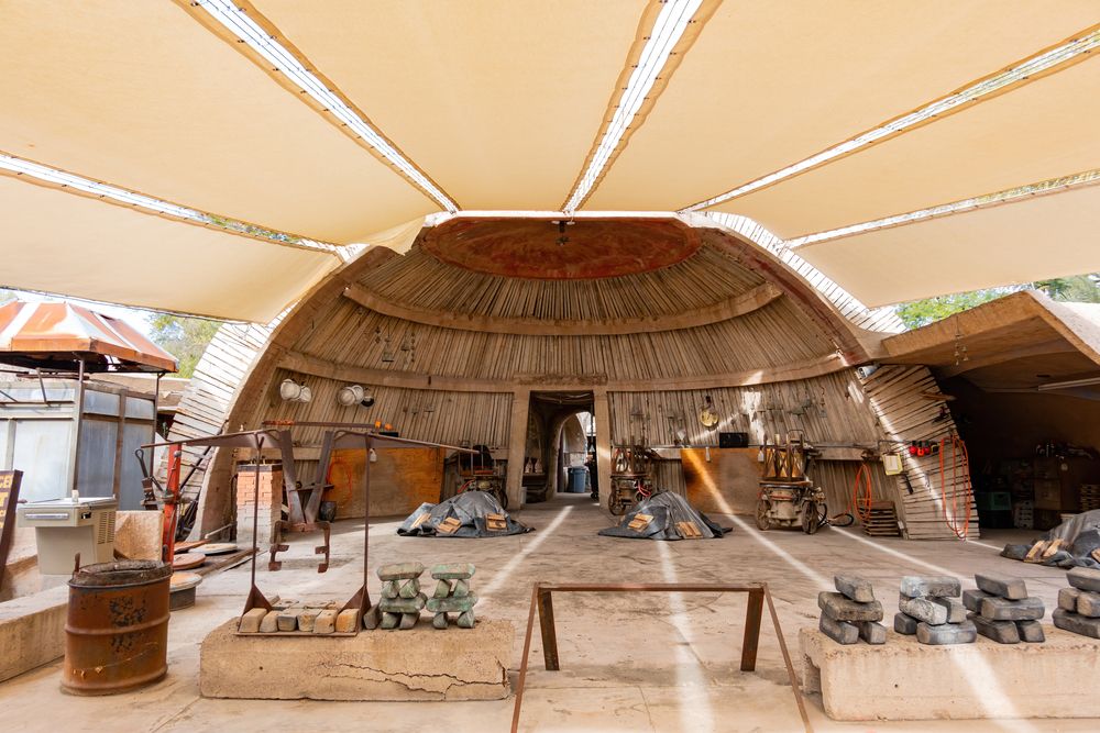 Interior of Cosanti Originals