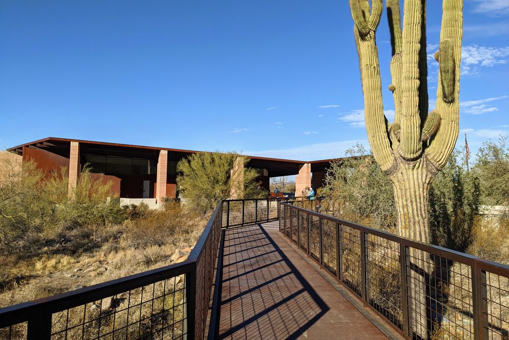 Visitors Center of McDowell Sonoran Preserve