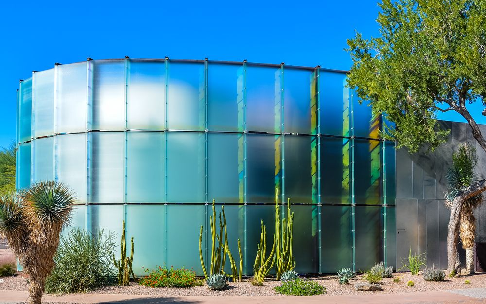Exterior of Scottsdale Museum of Contemporary Art