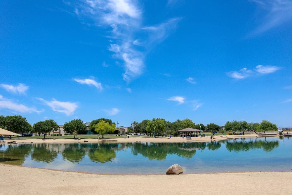 The waters of Surprise Community Park