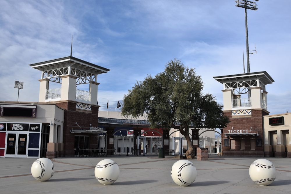Exterior of Surprise Stadium