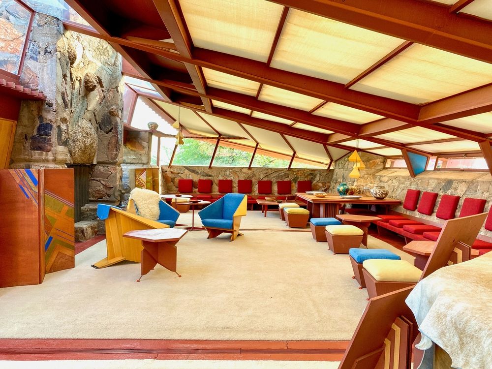 Interior of Taliesin West