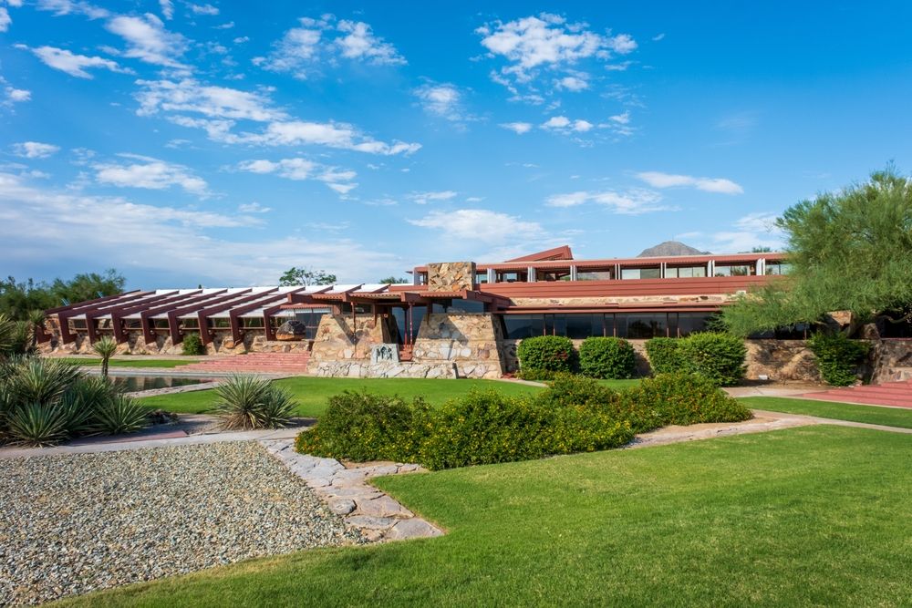 The grounds of Taliesin West