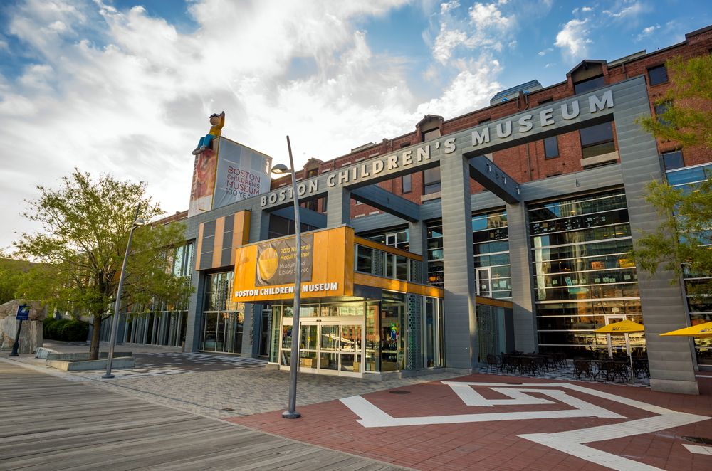 Exterior of the Boston Children's Museum