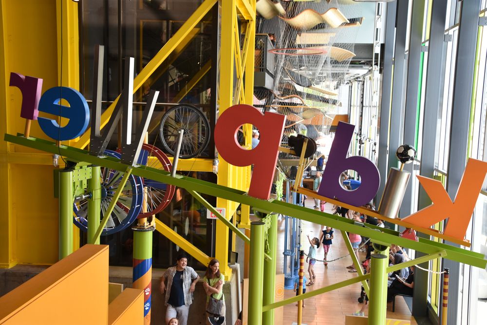 Interior of the Boston Children's Museum