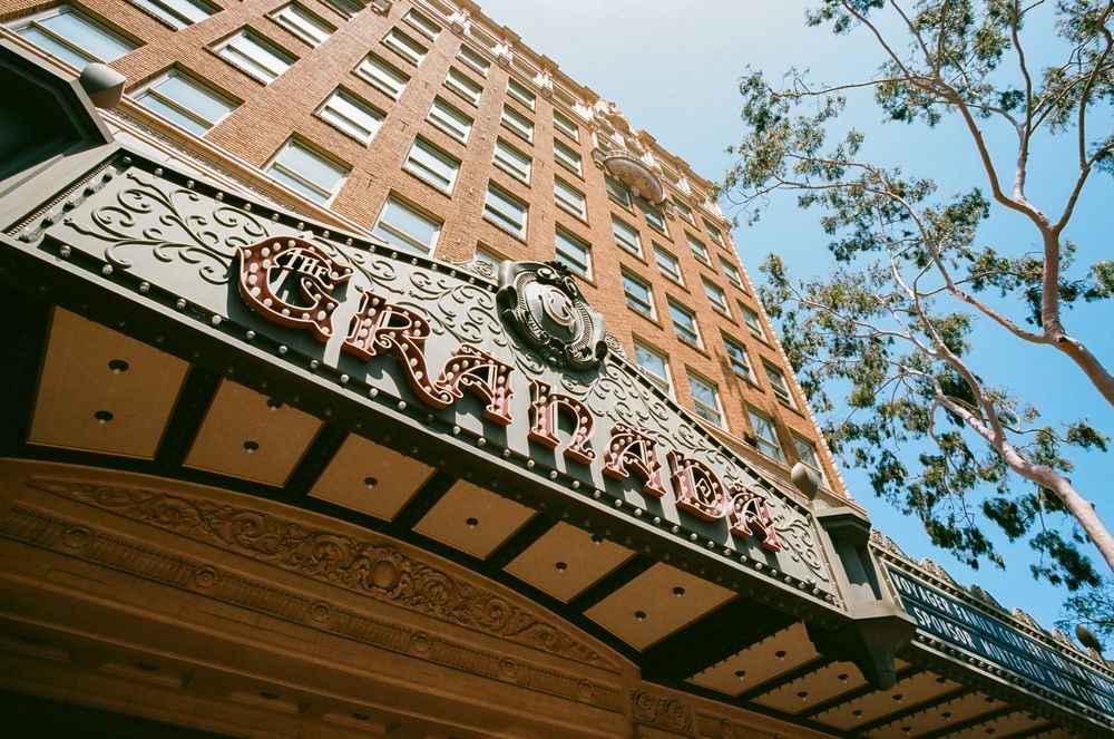 Marquee of the Granada Theatre