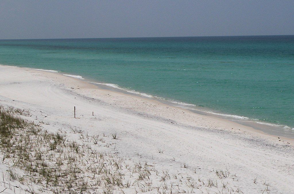 The waters of Grayton Beach State Park
