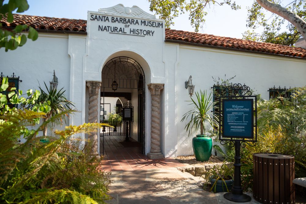 Exterior of Santa Barbara Museum of Natural History