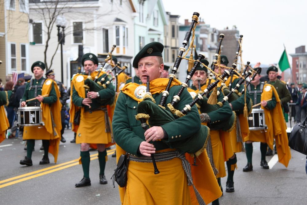 Band at St. Patrick’s Day Parade