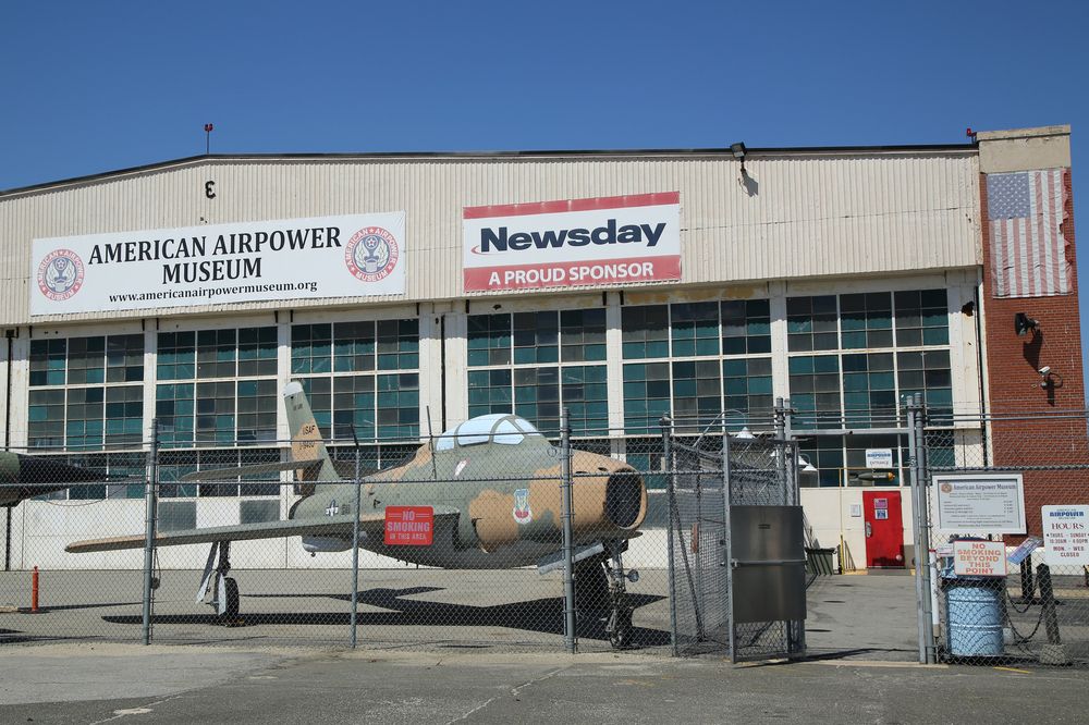 Exterior of the American Airpower Museum