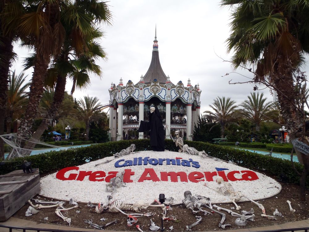 Exterior of California’s Great America