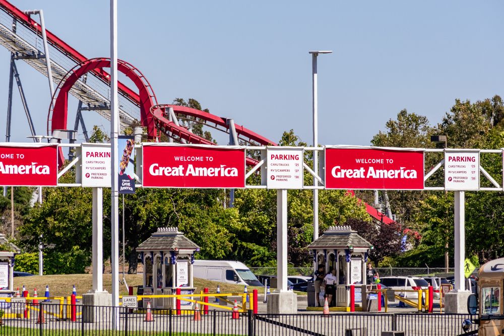 Entrance to California’s Great America