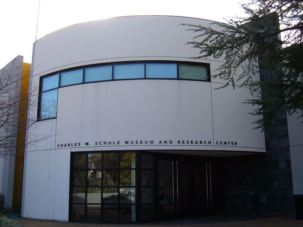 Exterior of Charles M. Schulz Museum and Research Center