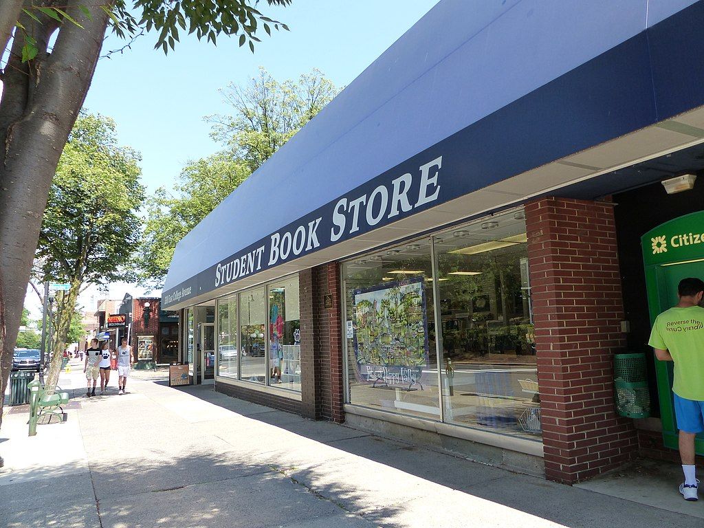 A bookstore at Downtown State College