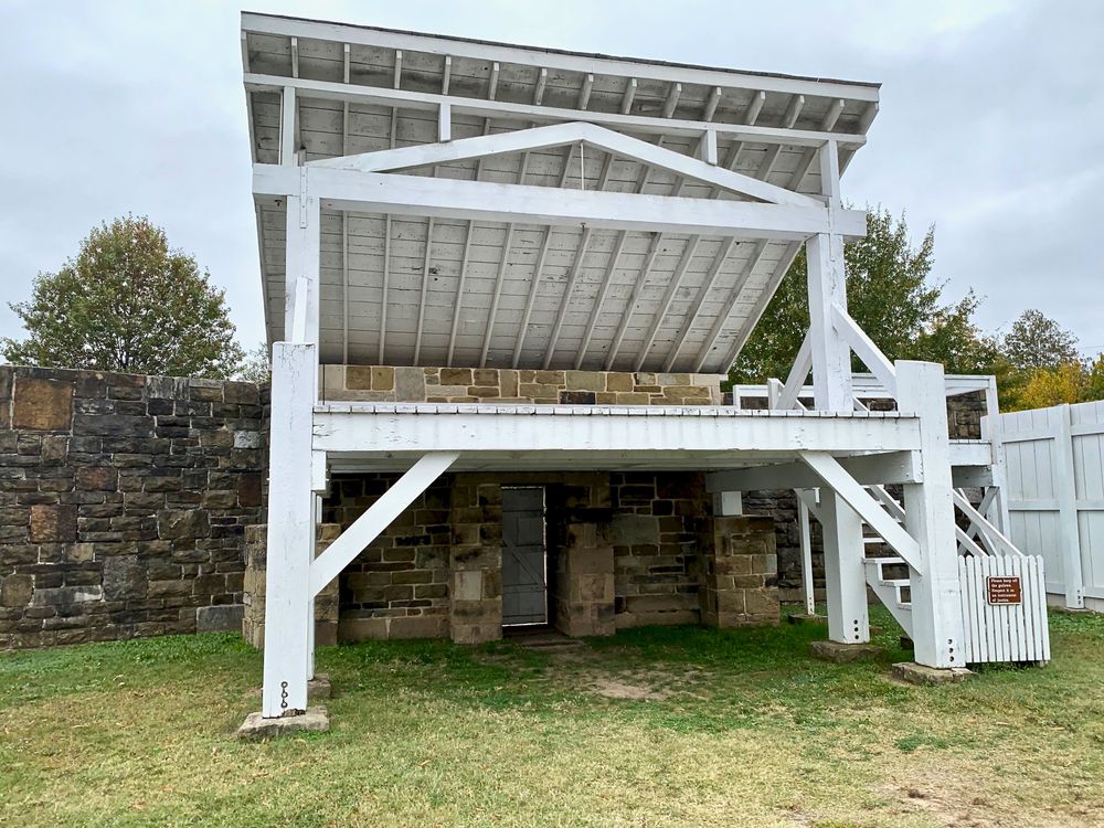Gallows at Fort Smith National Historic Site