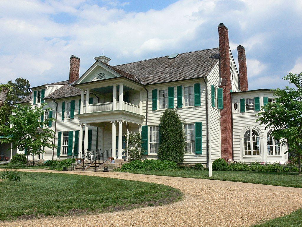 Exterior of the Gari Melchers Home and Studio