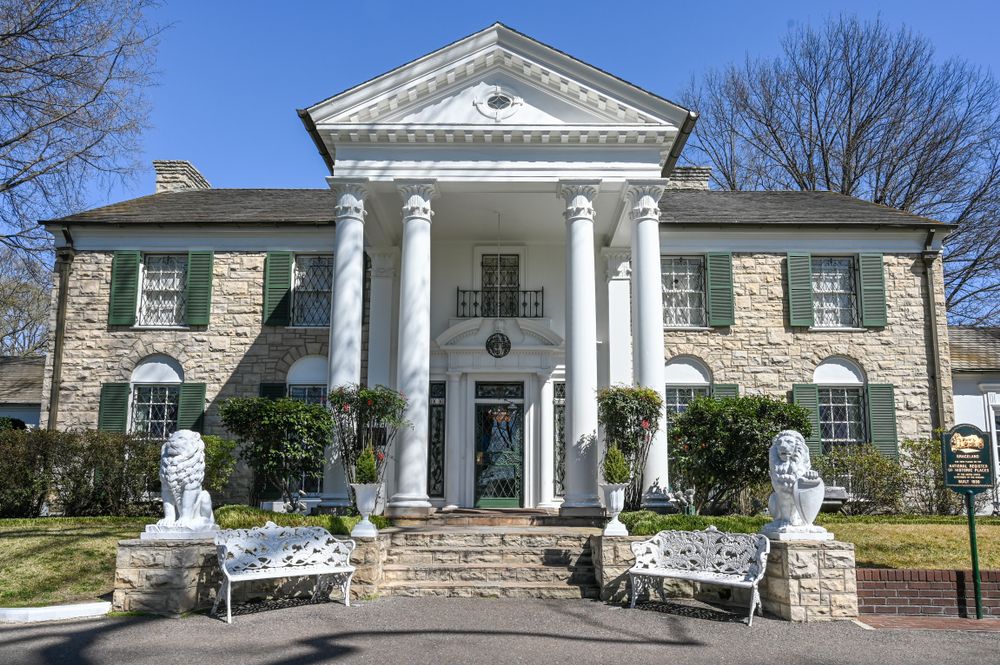 Exterior of Graceland