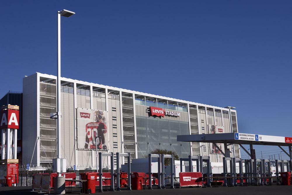 Exterior of Levi’s Stadium