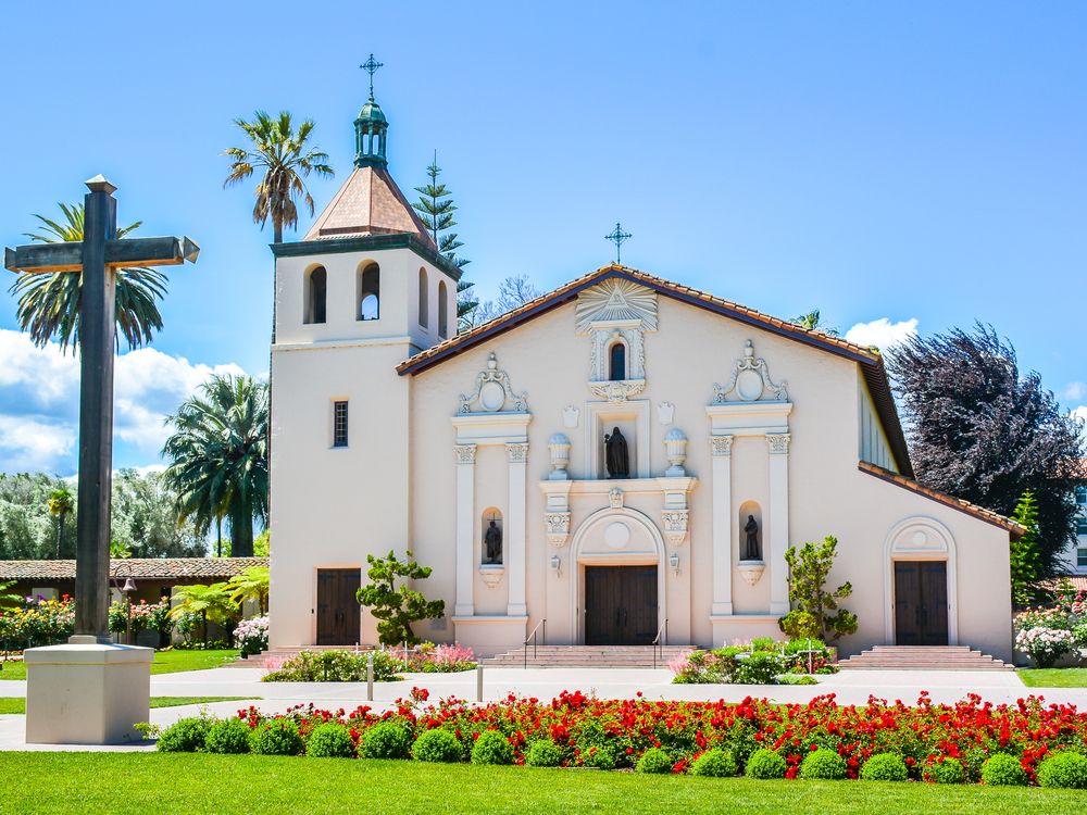Exterior of the Mission Santa Clara de Asís Chapel