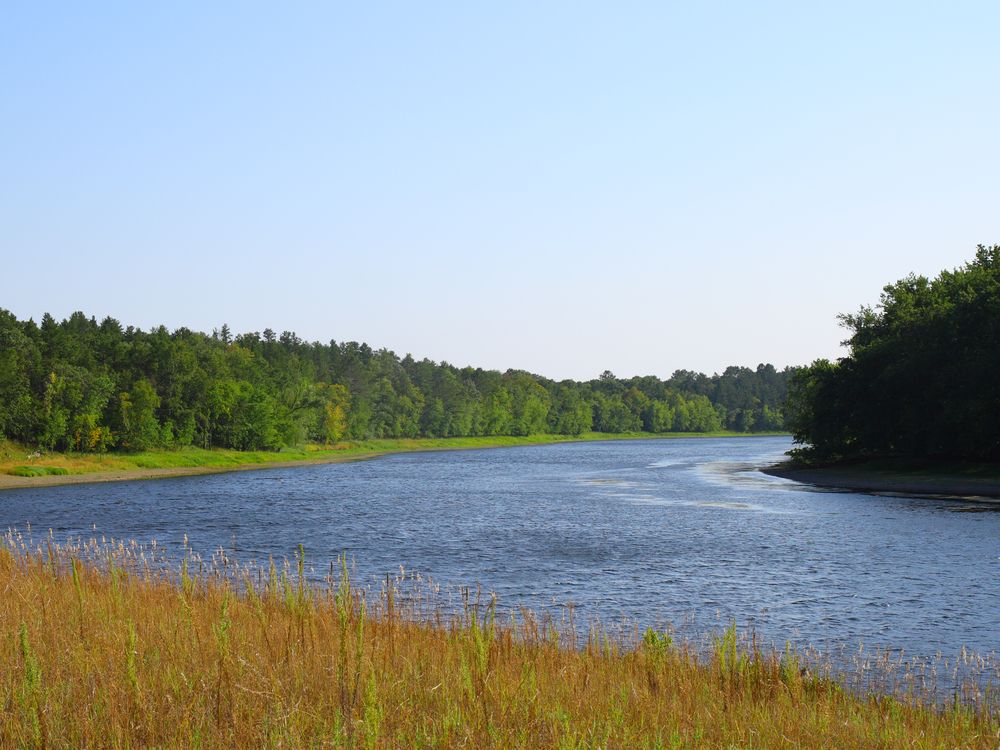 The waters of Mississippi River