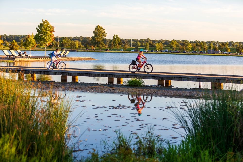Bicycle ride at Shelby Farms Park
