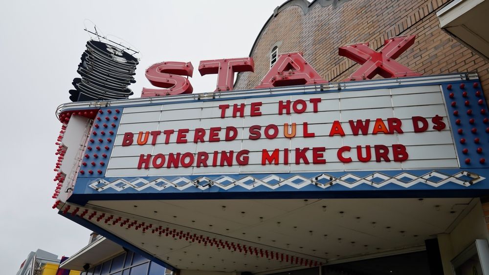 Marquee of Stax Museum of American Soul Music
