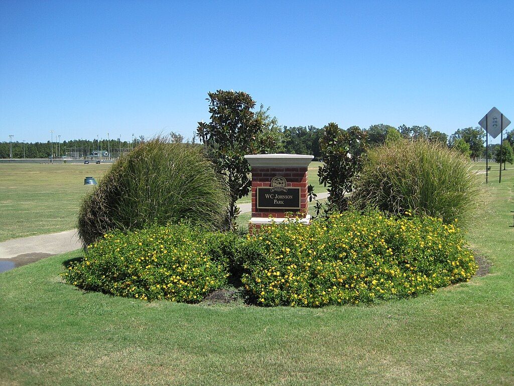 Signage of W.C. Johnson Park