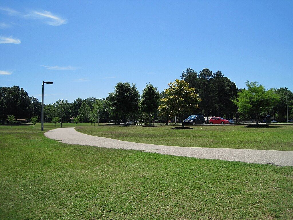 The grounds of W.J. Freeman Park