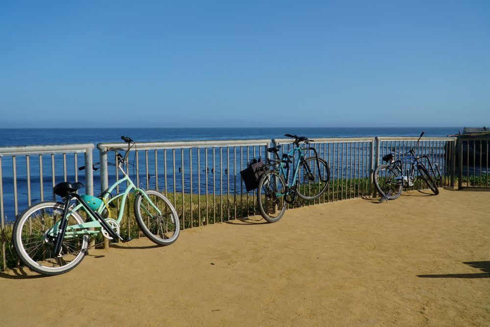 Bicycles at West Cliff Drive