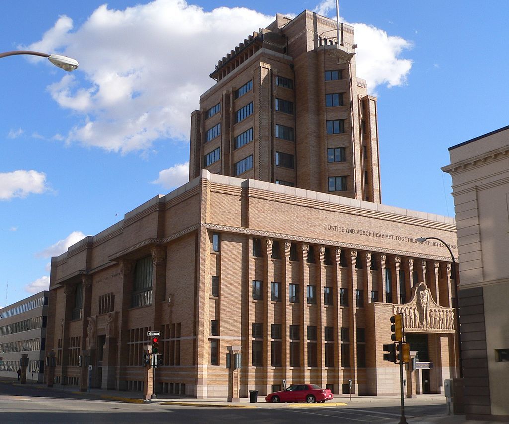 Exterior of the Woodbury County Courthouse