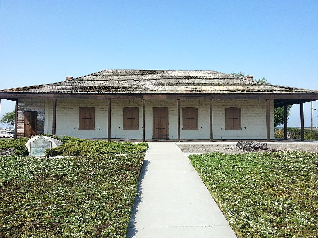 Exterior of the Boronda Adobe House