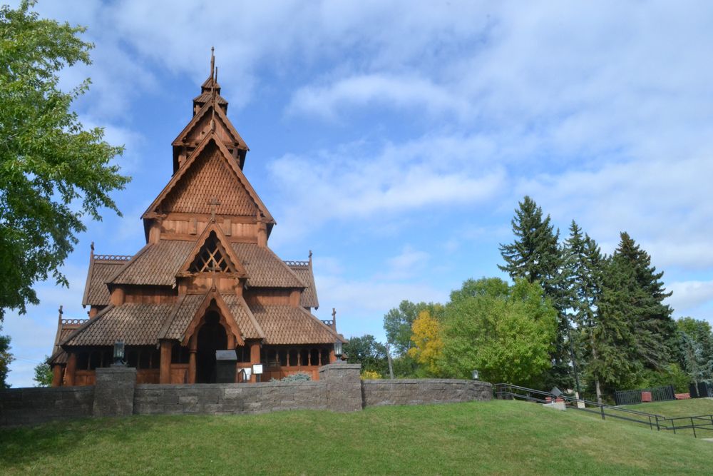 View of Scandinavian Heritage Park