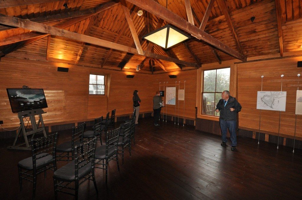 Upstairs studio space of Winslow Homer Studio