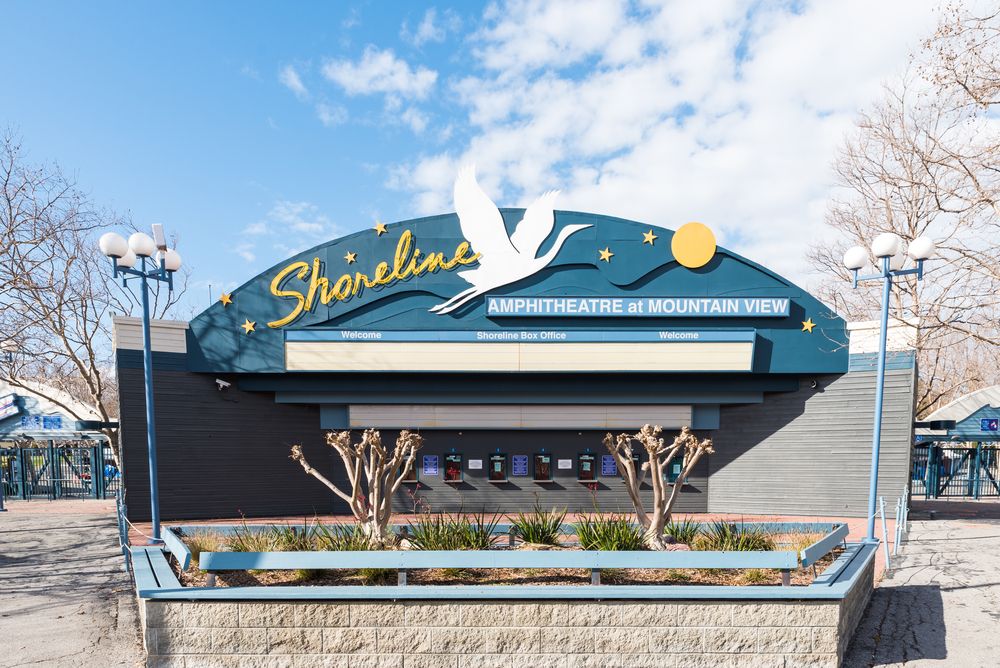 Signage of Shoreline Amphitheatre