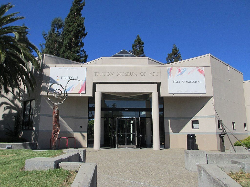 Exterior of the Triton Museum of Art