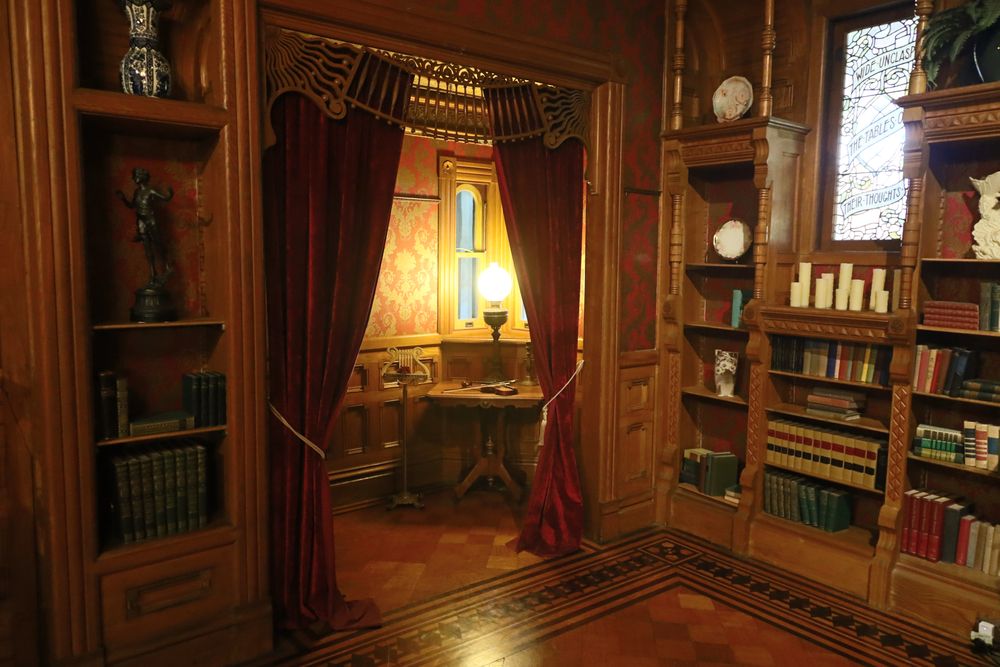Interior of Winchester Mystery House