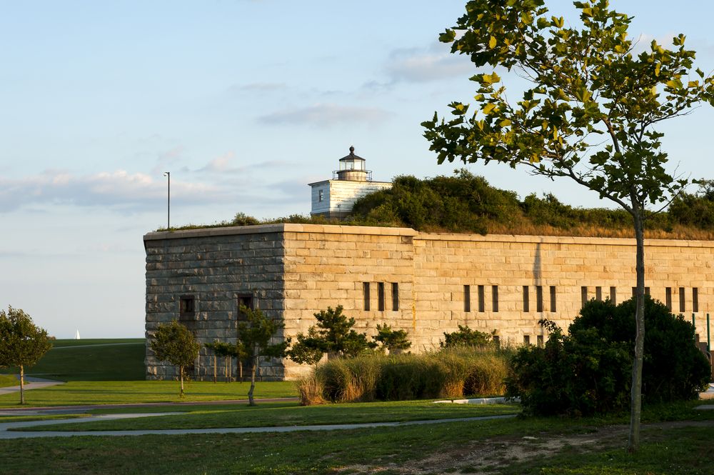 Walls of Fort Taber Park