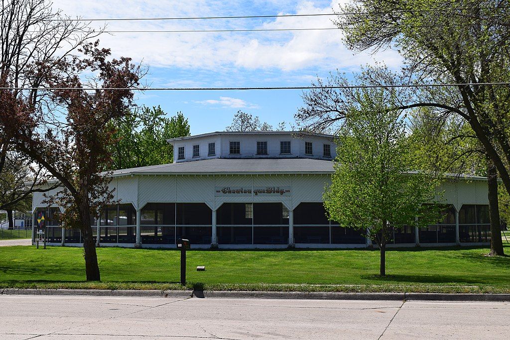 Exterior of Chautauqua Park Historic District's auditorium
