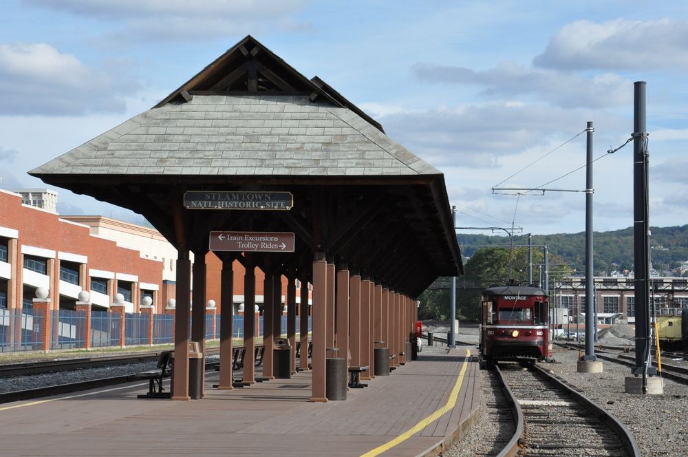 Electric City Trolley Museum's station