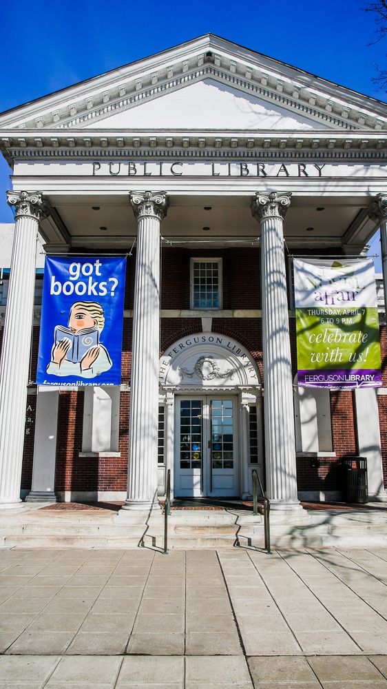 Exterior of the Ferguson Library
