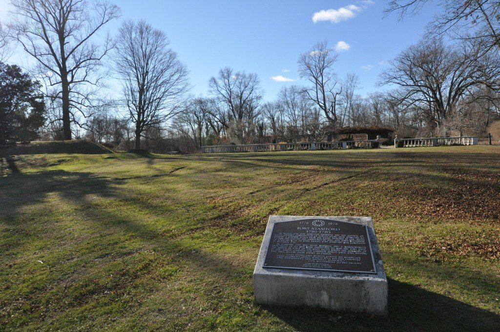 The grounds of Fort Stamford