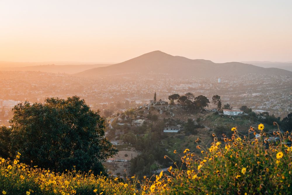 Gorgeous views from Mount Helix Park