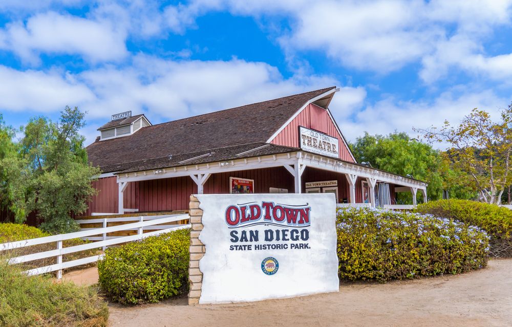 Signage of Old Town San Diego