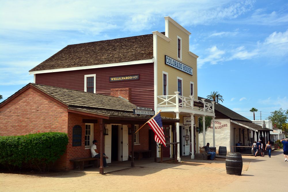 Buildings at Old Town San Diego