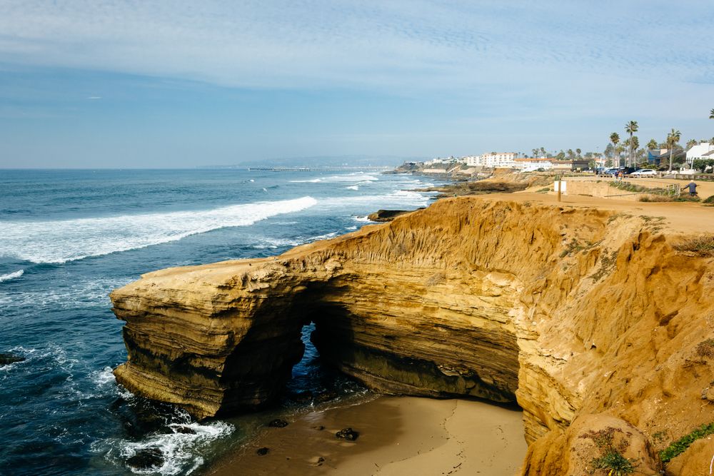 Daytime view of Sunset Cliffs Natural Park