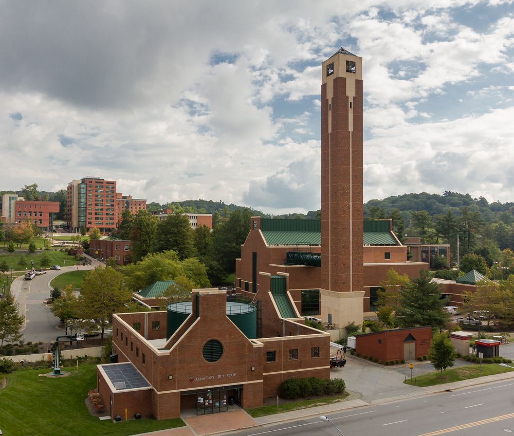 One of the buildings in Appalachian State University
